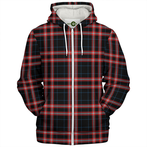 Benson Modern Tartan Sherpa Hoodie