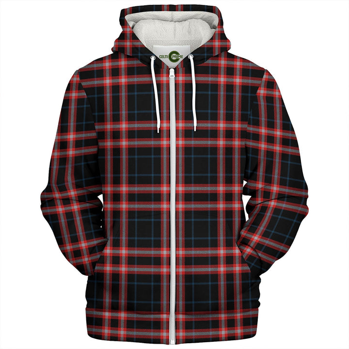 Benson Modern Tartan Sherpa Hoodie