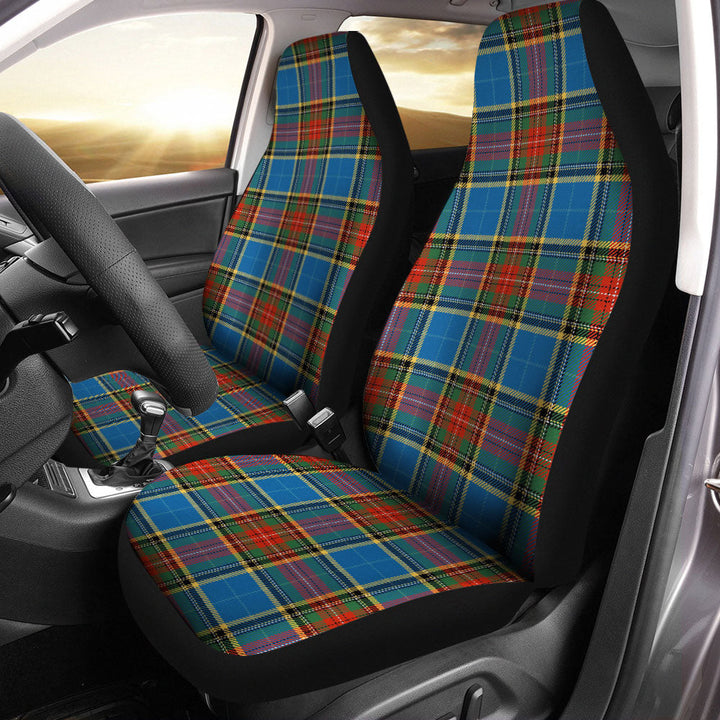 Bethune Ancient Clan Badge Tartan Car Seat Covers