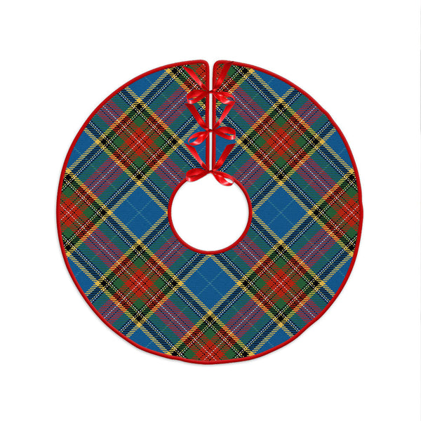 Bethune Ancient Clan Badge Tartan Christmas Tree Skirt