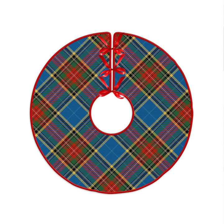 Bethune Ancient Clan Badge Tartan Christmas Tree Skirt