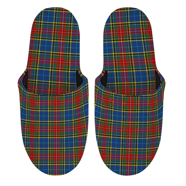 Bethune Modern Clan Badge Tartan Mop Slippers