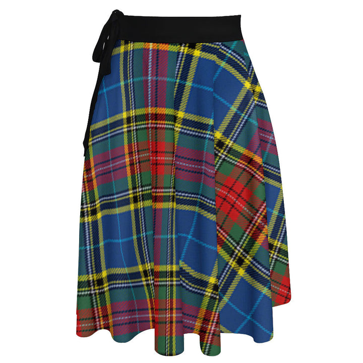 Bethune Modern Tartan Wrap Skirt