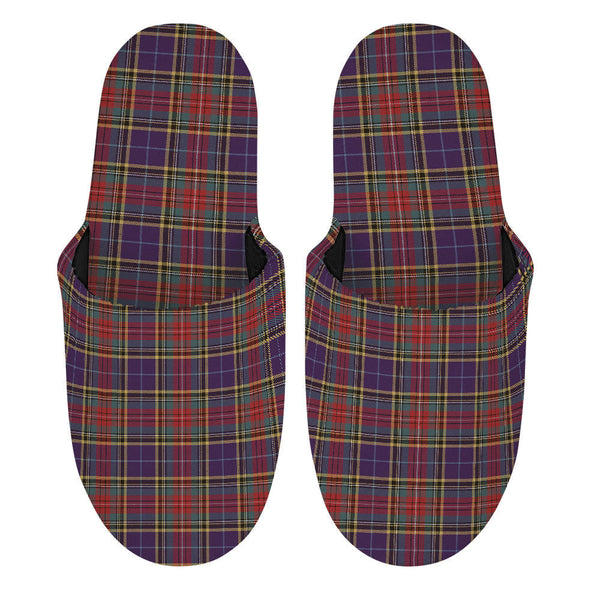 Bethune Weathered Clan Badge Tartan Mop Slippers