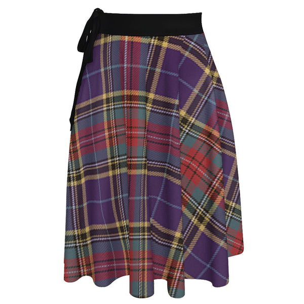 Bethune Weathered Tartan Wrap Skirt