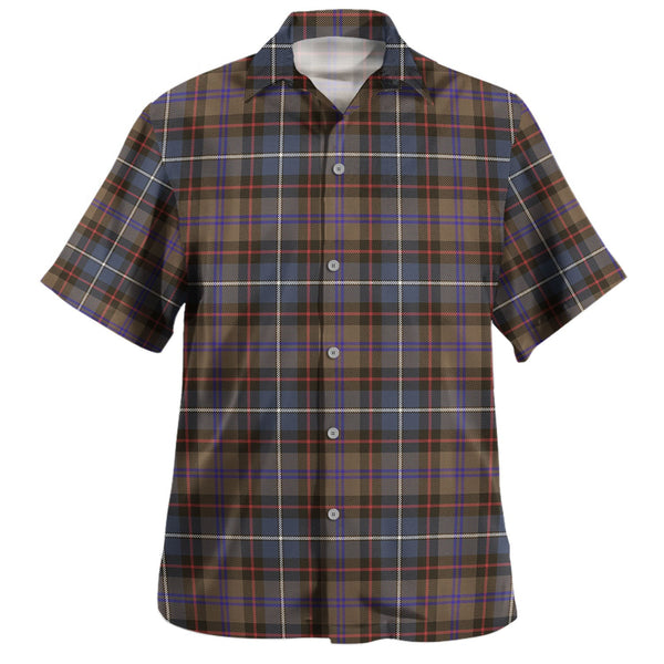 Birch Weathered Tartan Hawaiian Shirt