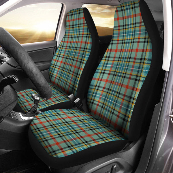 Bisset Ancient Clan Badge Tartan Car Seat Covers
