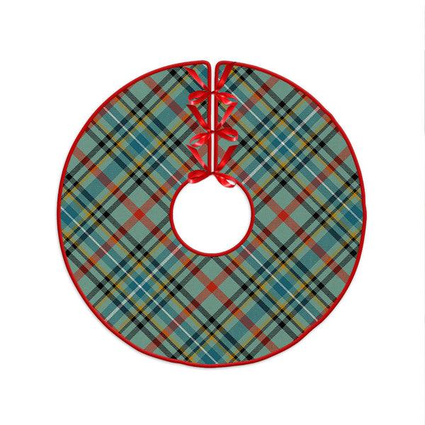 Bisset Ancient Clan Badge Tartan Christmas Tree Skirt