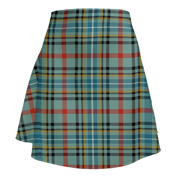 Bisset Ancient Clan Badge Tartan Flared Skirt