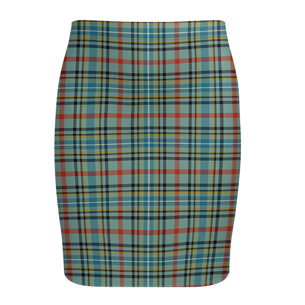 Bisset Ancient Tartan Fitted Skirt