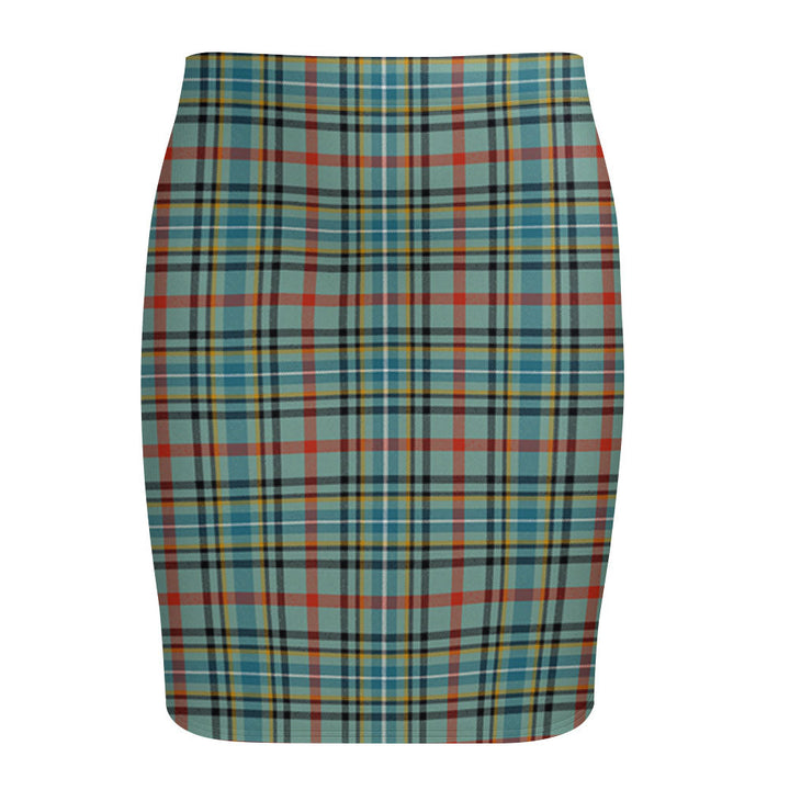 Bisset Ancient Tartan Fitted Skirt