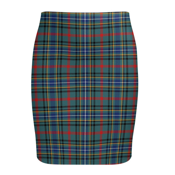 Bisset Modern Tartan Fitted Skirt