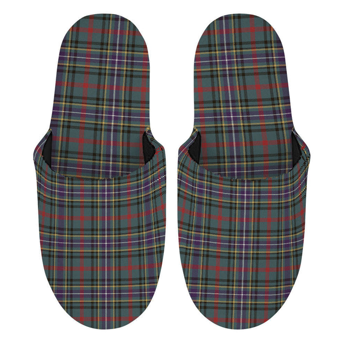 Bisset Weathered Clan Badge Tartan Mop Slippers