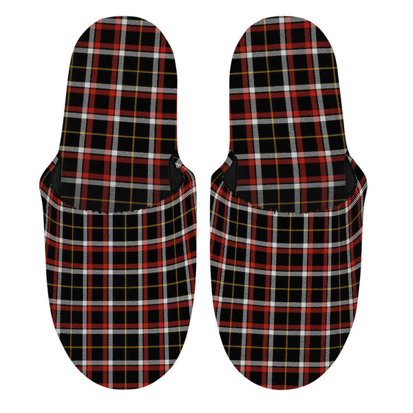 Black (DCD) Ancient Clan Badge Tartan Mop Slippers