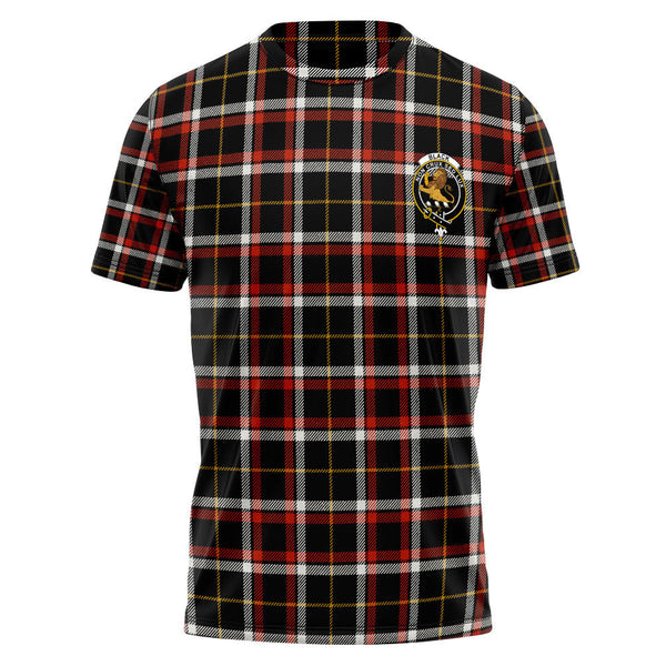 Black (DCD) Ancient Clan Badge Tartan T-Shirt
