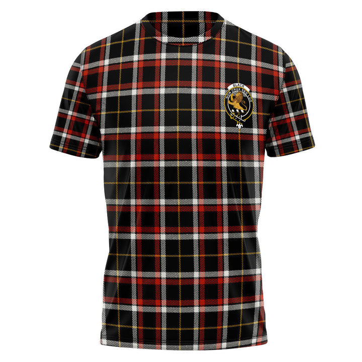 Black (DCD) Ancient Clan Badge Tartan T-Shirt