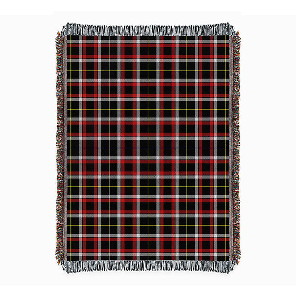 Black (DCD) Modern Clan Badge Tartan Woven Blanket