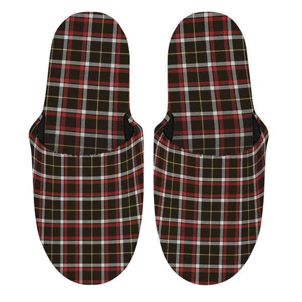 Black (DCD) Weathered Clan Badge Tartan Mop Slippers