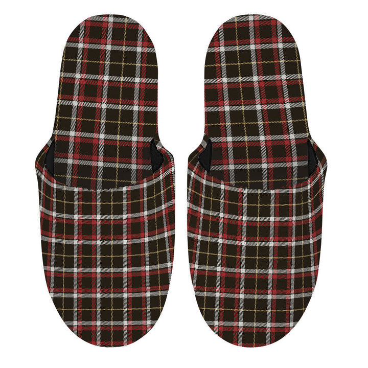 Black (DCD) Weathered Clan Badge Tartan Mop Slippers