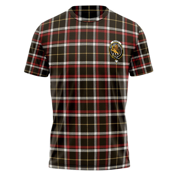 Black (DCD) Weathered Clan Badge Tartan T-Shirt
