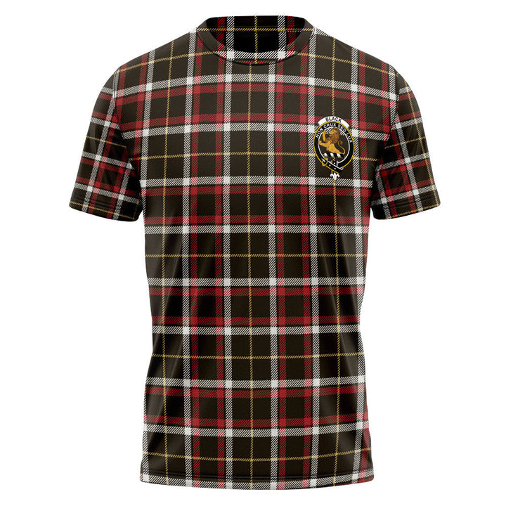 Black (DCD) Weathered Clan Badge Tartan T-Shirt