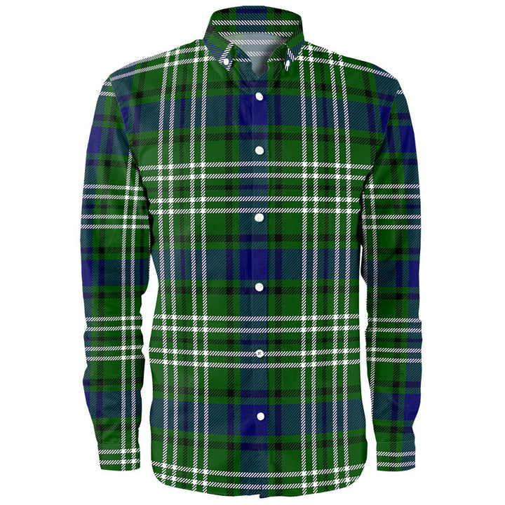 Blackadder Clan Badge Tartan Long Sleeve Shirt