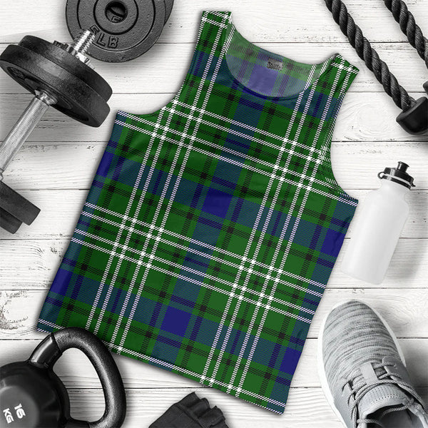 Blackadder Clan Badge Tartan Men Tank Top