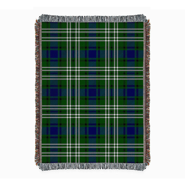Blackadder Clan Badge Tartan Woven Blanket