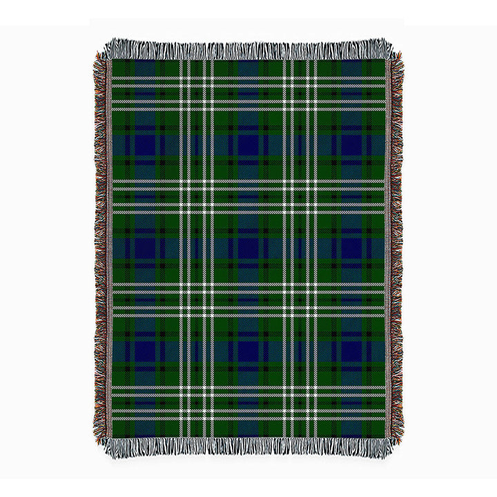 Blackadder Clan Badge Tartan Woven Blanket