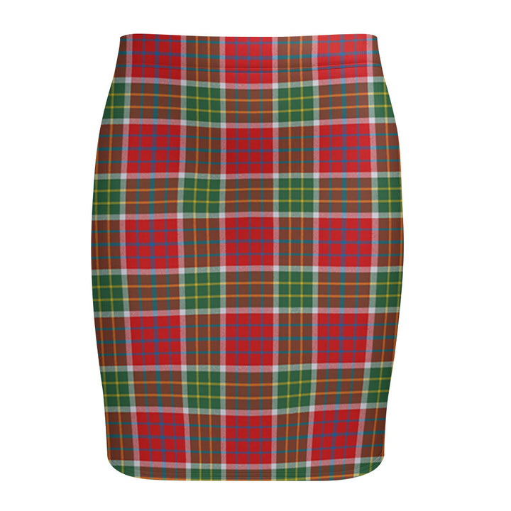 Blackie Modern Tartan Fitted Skirt