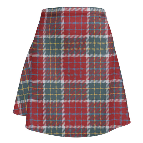 Blackie Weathered Clan Badge Tartan Flared Skirt