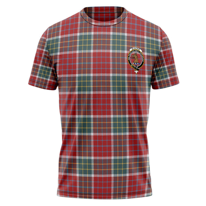 Blackie Weathered Clan Badge Tartan T-Shirt