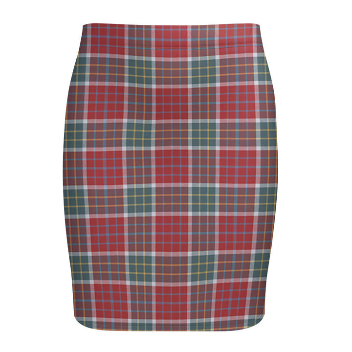 Blackie Weathered Tartan Fitted Skirt