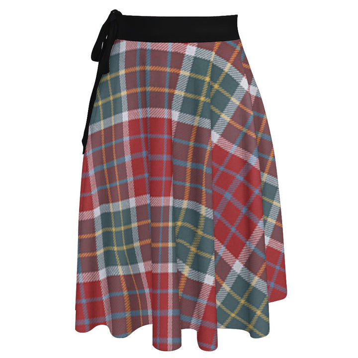 Blackie Weathered Tartan Wrap Skirt