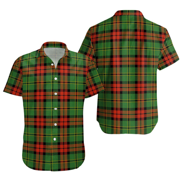 Blackstock Hunting Ancient Clan Badge Tartan Short Sleeve Shirt