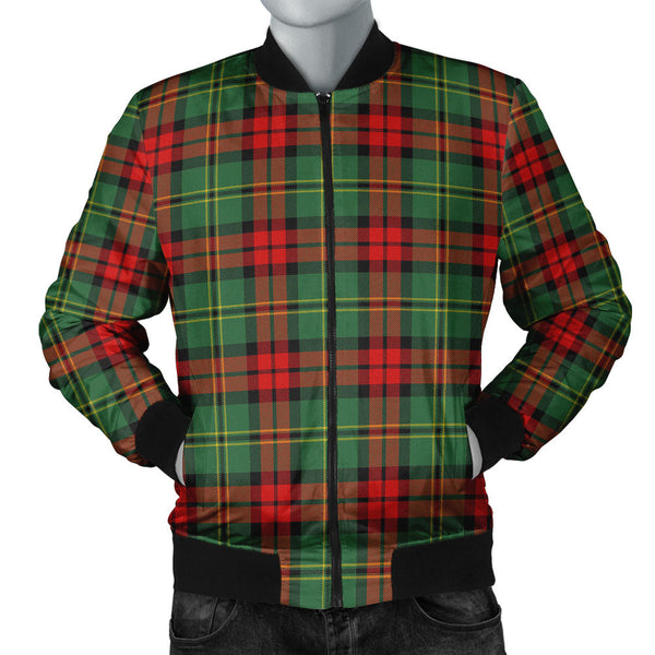 Blackstock Hunting Modern Clan Badge Tartan Bomber Jacket