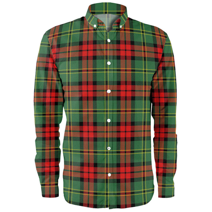 Blackstock Hunting Modern Clan Badge Tartan Long Sleeve Shirt