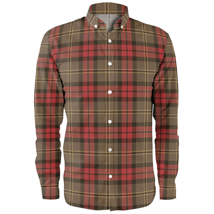 Blackstock Hunting Weathered Clan Badge Tartan Long Sleeve Shirt