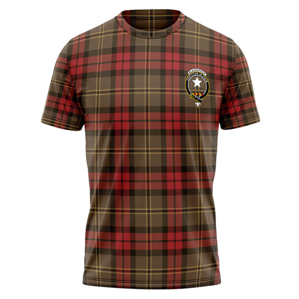 Blackstock Hunting Weathered Clan Badge Tartan T-Shirt