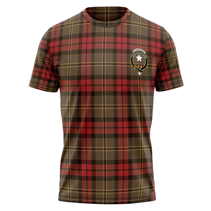 Blackstock Hunting Weathered Clan Badge Tartan T-Shirt