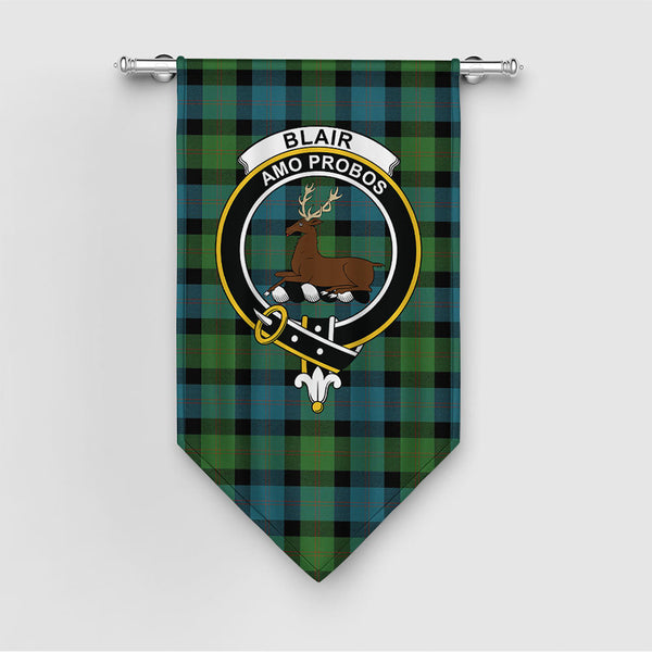 Blair Ancient Clan Badge Tartan Gonfalon