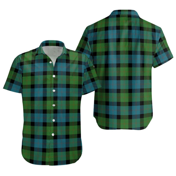 Blair Ancient Clan Badge Tartan Short Sleeve Shirt