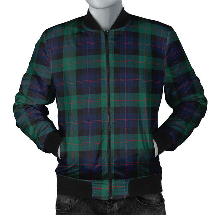 Blair Modern Clan Badge Tartan Bomber Jacket
