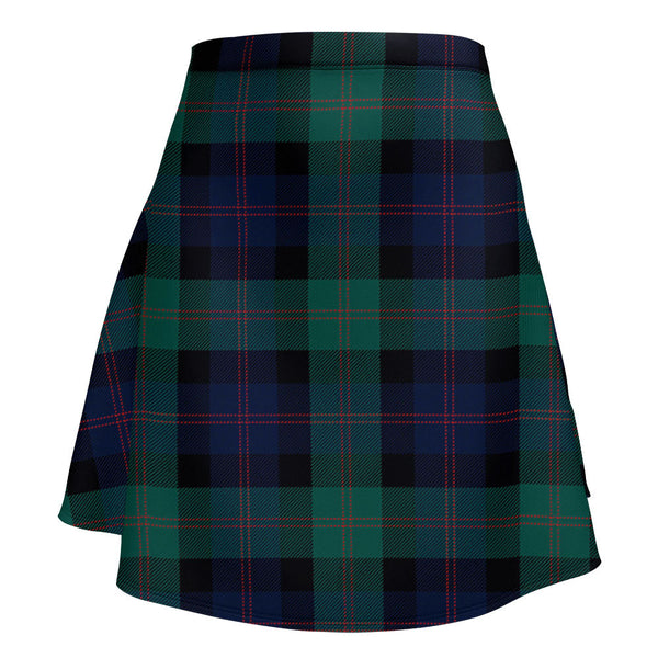 Blair Modern Clan Badge Tartan Flared Skirt