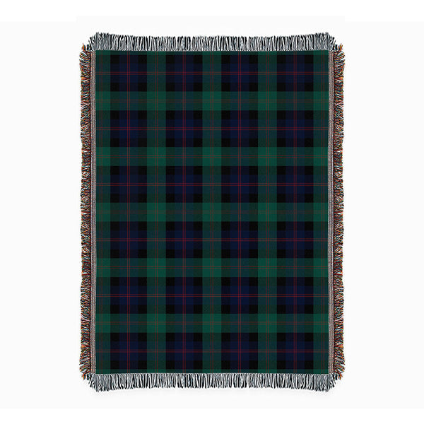 Blair Modern Clan Badge Tartan Woven Blanket