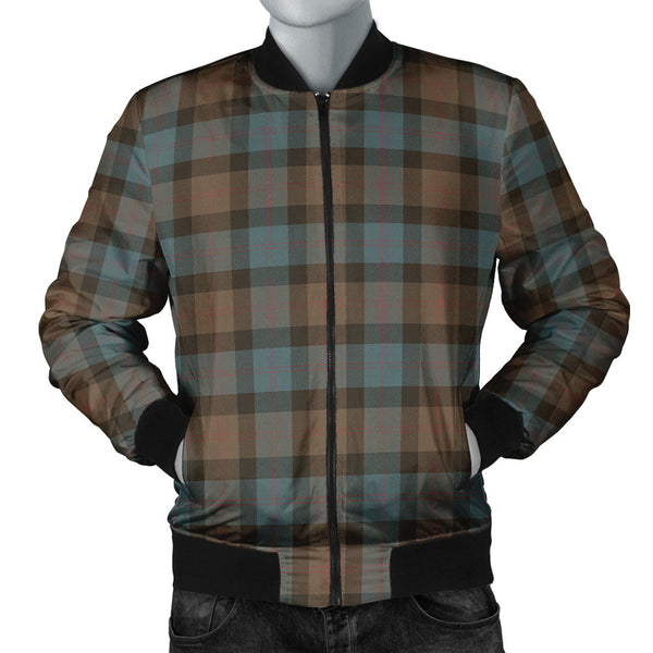 Blair Weathered Clan Badge Tartan Bomber Jacket