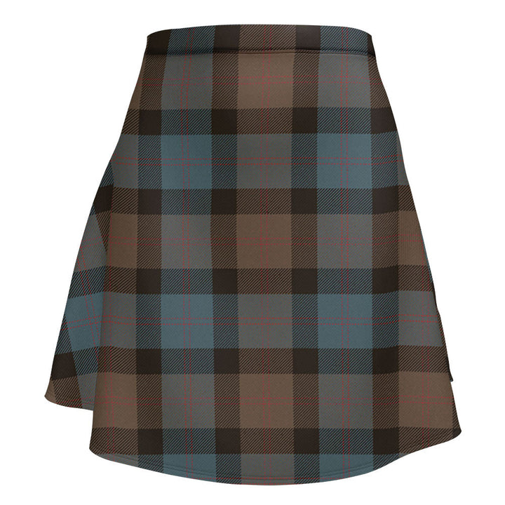 Blair Weathered Clan Badge Tartan Flared Skirt