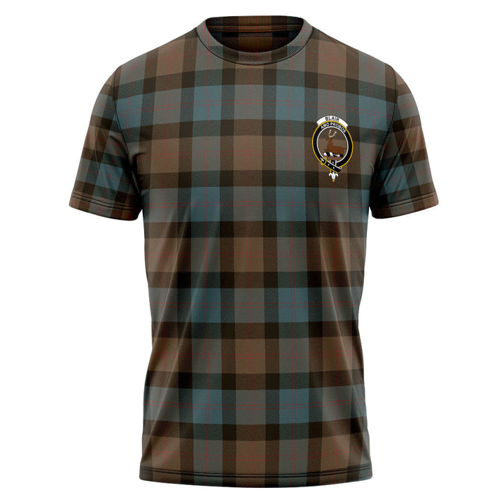 Blair Weathered Clan Badge Tartan T-Shirt