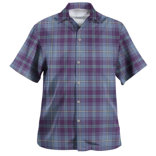 Blalack Weathered Tartan Hawaiian Shirt