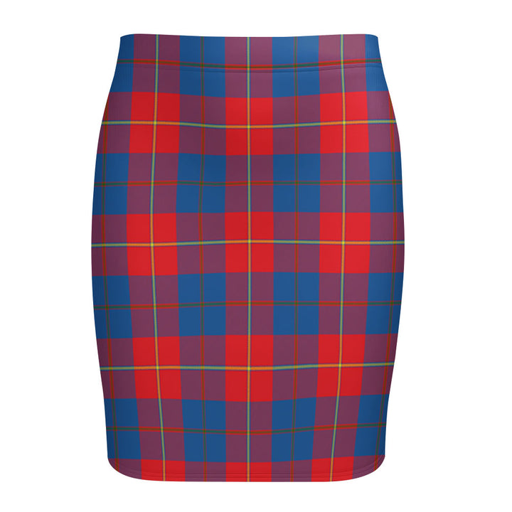 Blane Tartan Fitted Skirt